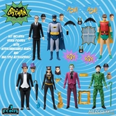 Figurines Batman Classic TV Series (1966) 5 points deluxe box set 9cm
