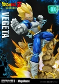 Dragon ball z statuette 1/4 super saiyan vegeta deluxe version 64 cm