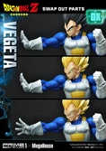 Dragon ball z statuette 1/4 super saiyan vegeta deluxe version 64 cm