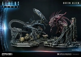 Aliens premium masterline series statuette queen alien battle diorama 71 cm