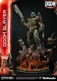 Doom eternal statuette doom slayer 108 cm