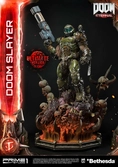 Doom eternal statuette doom slayer ultimate version 110 cm