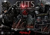 Berserk statuette 1/4 guts berserker armor rage edition 67 cm