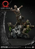 God of war (2018) statuette baldur & broods 62 cm