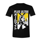My hero academia t-shirt all might plus ultra (l)