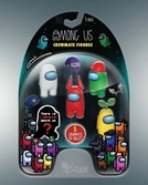 Among us présentoir pack 5 figurines crewmates (6)