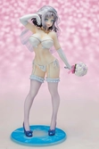 Senran kagura newwave gburst statuette pvc 1/6 yumi wedding lingerie ver. 27 cm