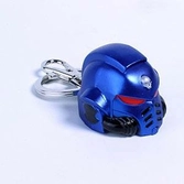 Warhammer 40k porte-clés métal space marine primaris helmet ultramarine