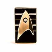 Star trek discovery réplique 1/1 starfleet cadet badge magnétique