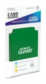 Ultimate guard 10 intercalaires pour cartes card dividers taille standard vert