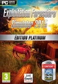 Exploitation Forestière Simulator 2015 édition Platinum - PC