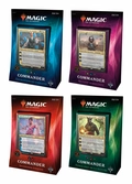 Magic the gathering commander 2018 présentoir de decks (4) francais