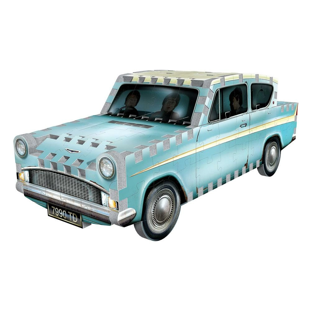 Harry potter puzzle 3d ford anglia d'arthur weasley (130 pièces)