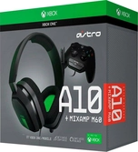 Astro casque de jeu filaire a10 gris et vert + mixamp m60