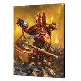 Warhammer 40k - panneau de bois khârn le félon