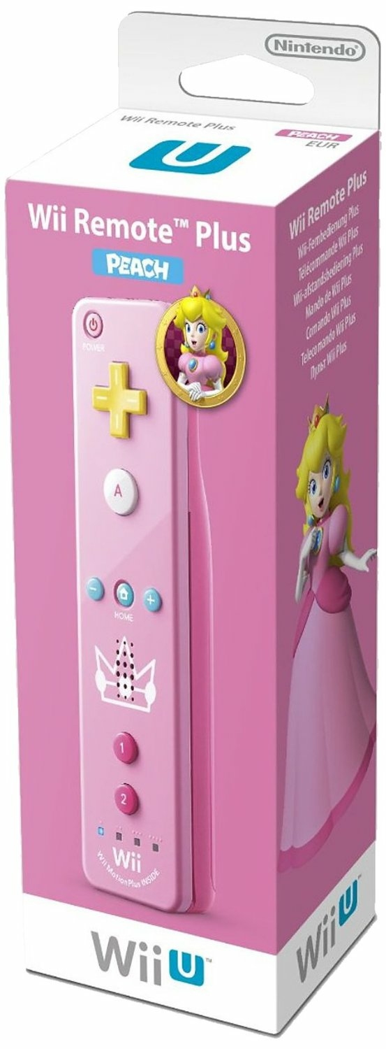 Télécommande Wiimote Plus Princesse Peach rose - WII U