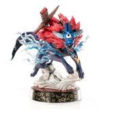 Okami statuette pvc oki (wolf form) 21 cm