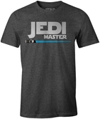 Star wars - t-shirt noir maître jedi - m