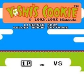 Yoshi's Cookie - NES