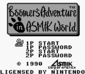 Boomer's Adventure In Asmik World - Game Boy