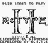 R Type 2 - Game Boy