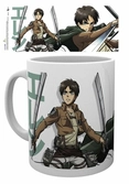 Attack on titan season 2 mug eren duo