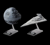Star wars maquette death star ii & imperial star destroyer