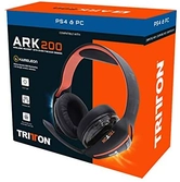Casque Gaming Bluetooth avec Micro Tritton ARK 200 - Noir/Orange