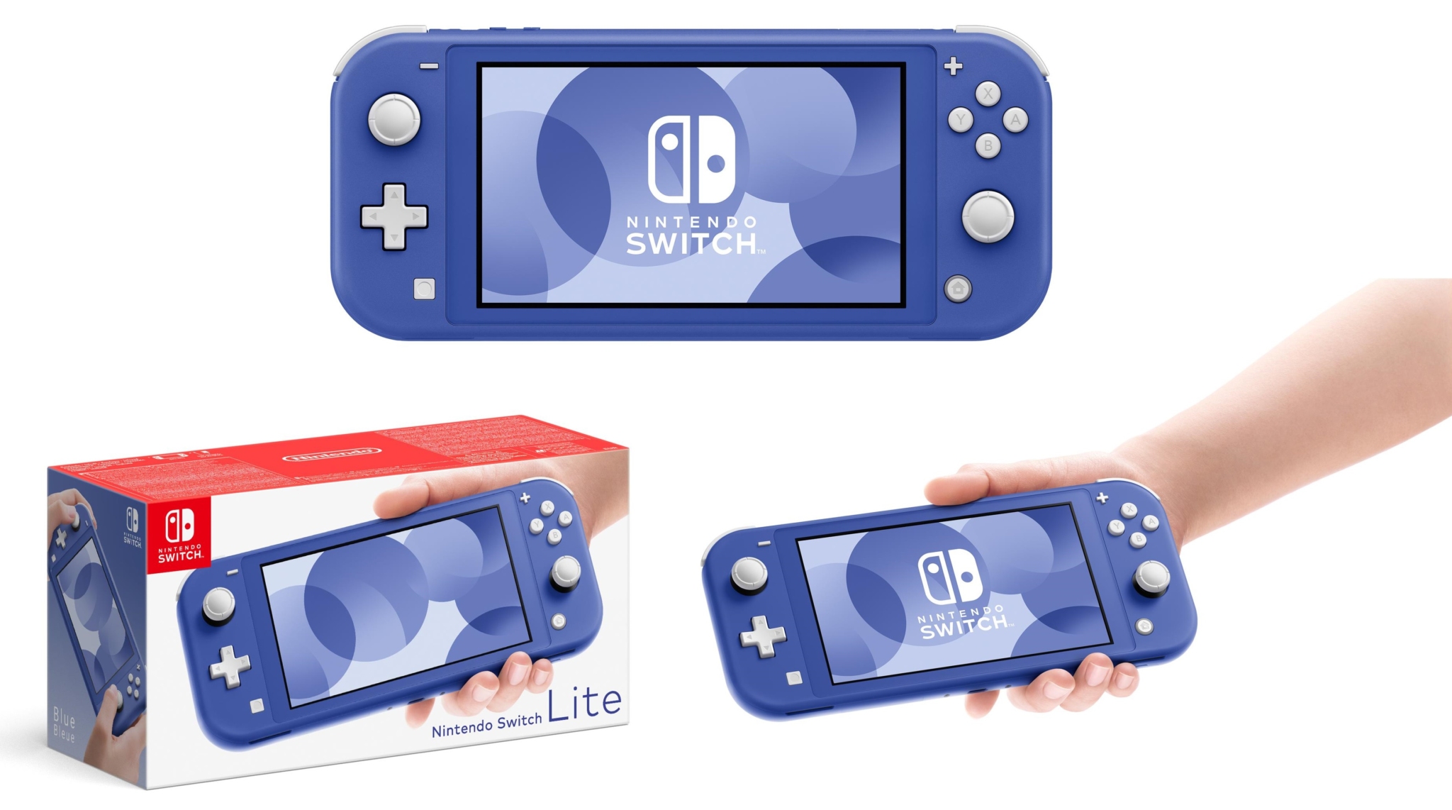 Console switch lite - blue