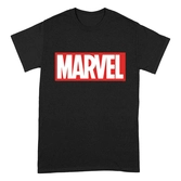 Marvel t-shirt marvel logo (l)