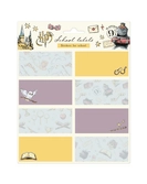 Harry potter - Étiquettes scolaires autocollantes poudlard