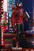Spider-man: miles morales figurine videogame masterpiece 1/6 miles morales bodega cat suit 29 cm