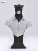 Blacksad - john (gueule cassée) - buste en résine 16.5cm