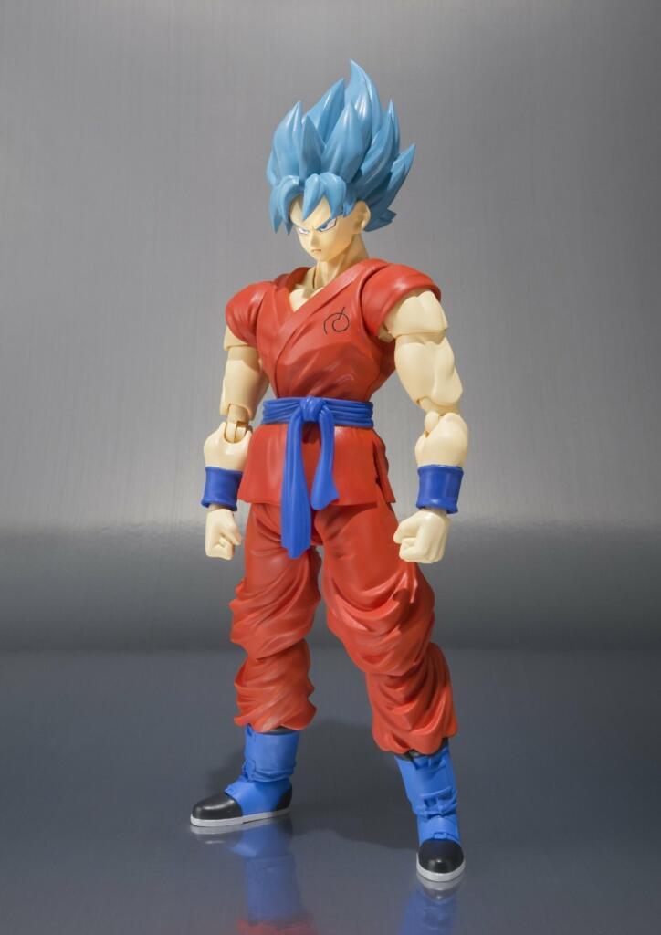 Figurine Dragon Ball Z Son Goku SS Blue S.H.Figuarts 16