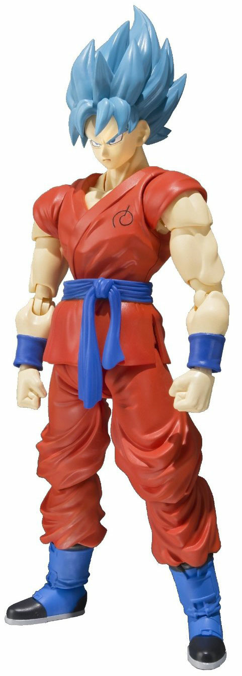 S.H.Figuarts Dragon Ball Z Son Goku cheveux bleus 16cm PVC figurine jouet neuf 