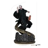 Harry potter statuette legacy replica 1/4 voldemort & nagini 58 cm