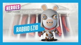 Ubisoft heroes series 3 -  assassin's creed: brotherhood rabbid ezio chibi figure