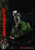 Predator statuette museum masterline 1/3 jungle hunter predator 90 cm