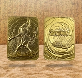 Yu-gi-oh! - magicienne des ténèbres - carte métal plaquée or 24k