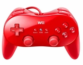 Manette classique pro Wii rouge - WII