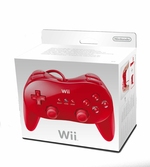 Manette classique pro Wii rouge - WII