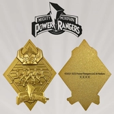 Power rangers médaillon limited edition (plaqué or)