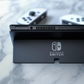 Nintendo Switch Modèle OLED : Blanche - Console