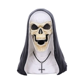 Sister mortis - buste horrifique de nonne squelette 29cm