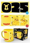 Pokemon - pikachu 025 - mug thermoréactif 300 ml