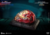 Avengers endgame statuette master craft iron man mark50 helmet battle damaged 22 cm