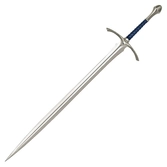 Le seigneur des anneaux réplique 1/1 épée gandalf glamdring 121 cm