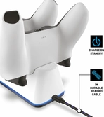 Station de charge Double Stealth SP C100V pour PS5 - Blanc