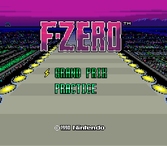 F Zero - Super Nintendo