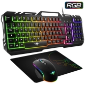 Pack clavier pro mk5 + souris + tapis (design rgb)